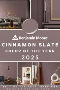 Benjamin Moore Cinnamon Slate Color Of The Year 2025. Learn how to use it.
