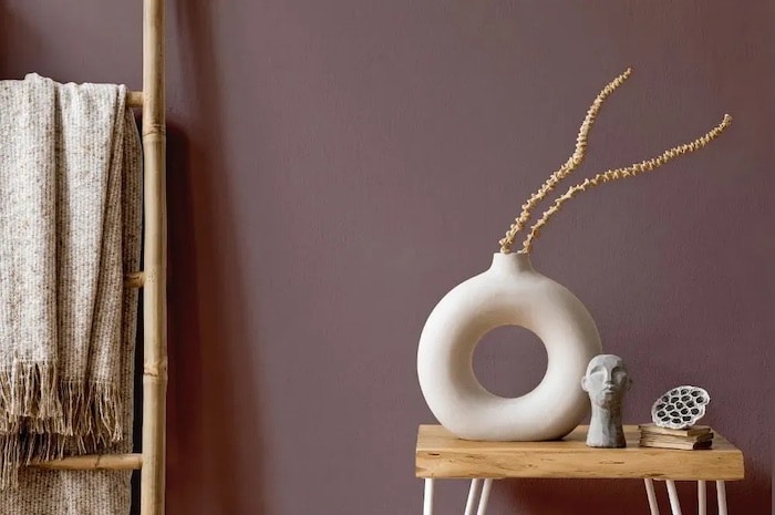 Cinnamon Slate with Complimentary Light Wood Color and Beige Accessories Decor.
Get expert color advice from a Designer and True Color Expert®. Setting For Four Interiors. Virtual Interior Design Services