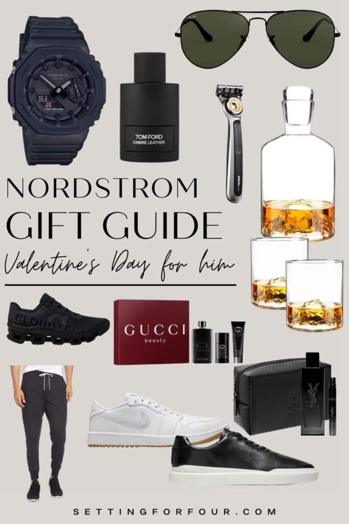 Nordstrom Valentine's Day Gift Guide - Gifts for Him, Dad, husband, brother, friend, boyfriend, romantic, cute, easy gift ideas, thoughtful, practical