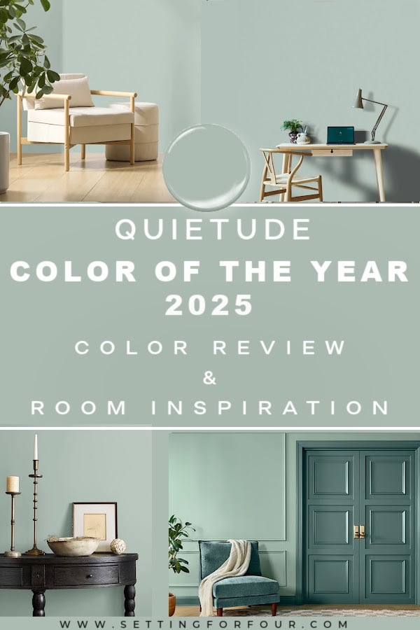 Sherwin Williams Quietude - Color Of The Year 2025, True Color Expert® tips and color advice, trending, latest, natural, best color for interiors and exteriors