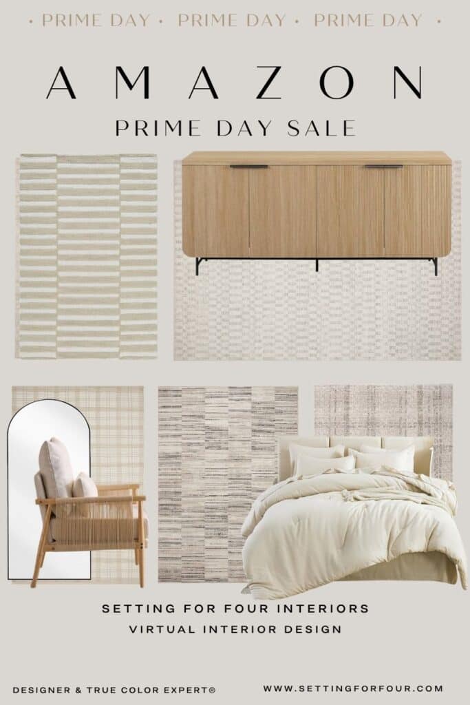 Best Amazon Prime Day Sale Rugs, Decor and Furniture - Designer Picks!amazon prime dale sale 2025, interior design, best furniture and decor for a neutral cozy home, living room, dining room, bedroom, best rugs on Amazon Prime Day, Loloi rugs, elegant, timeless, budget, modern, minimalist, farmhouse, traditional home style