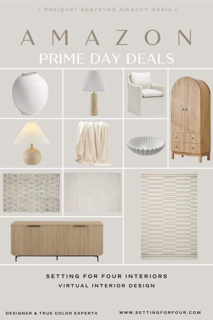Best Amazon Prime Deals So Good You’ll Want to Redecorate Now! amazon prime dale sale 2025, interior design, best furniture and decor for a neutral cozy home, living room, dining room, bedroom, best rugs on Amazon Prime Day, Loloi rugs, elegant, timeless, budget, modern, minimalist, farmhouse, traditional home style