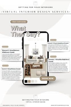 Virtual Interior Design Reviews | Setting for Four Interiors - Setting ...