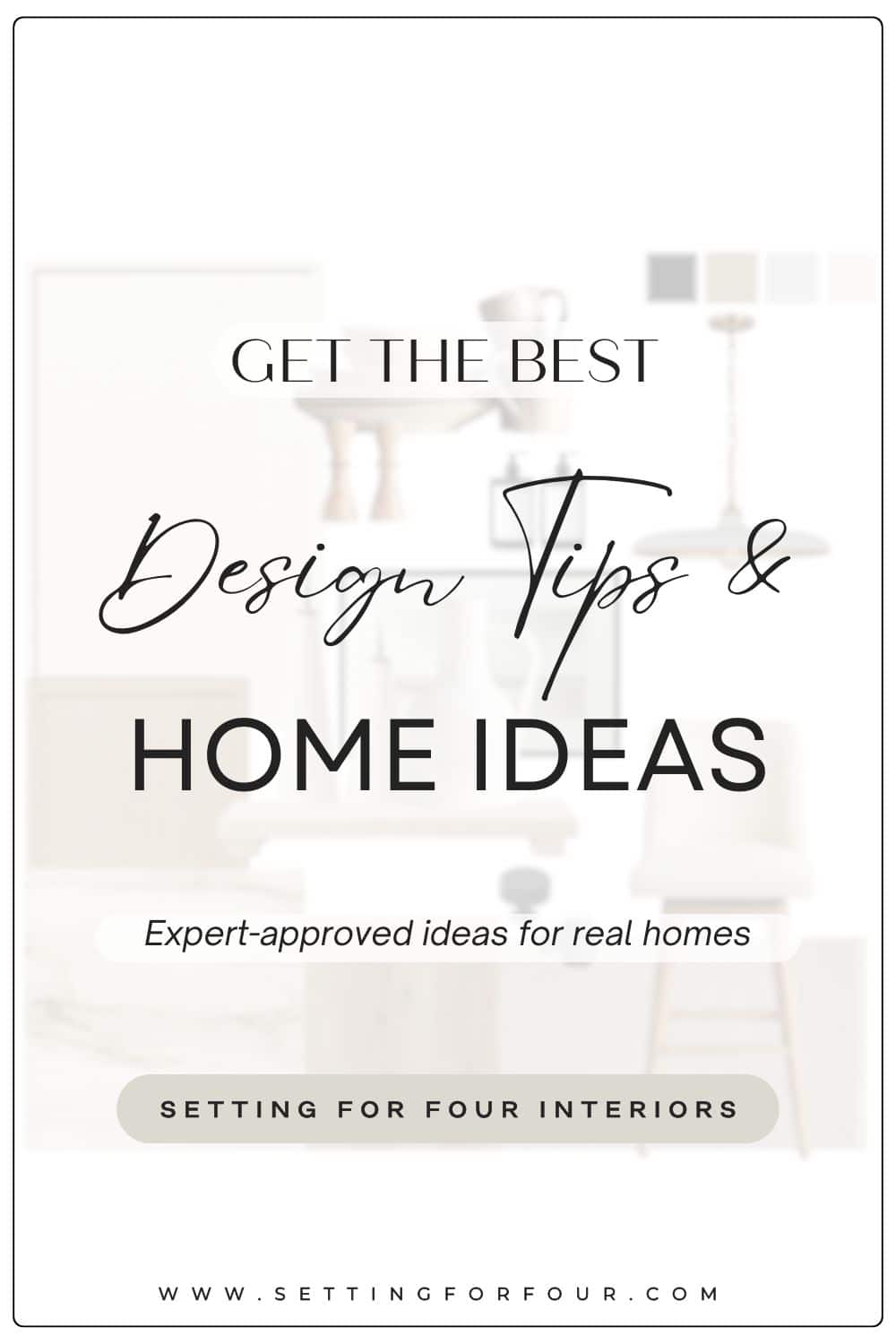 Blog - Setting For Four Interiors