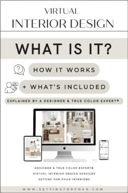 Virtual Interior Design Services by a True Color Expert® - Setting For ...