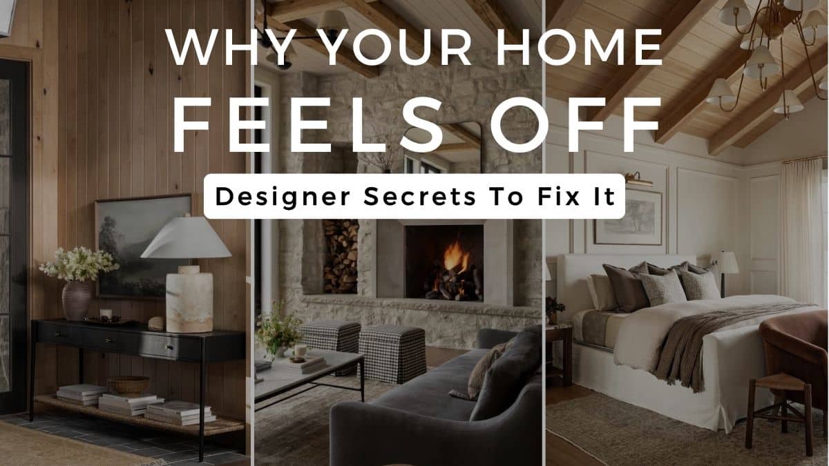 Why Your Home Feels Off And the Designer Secrets to Fix It - Setting ...