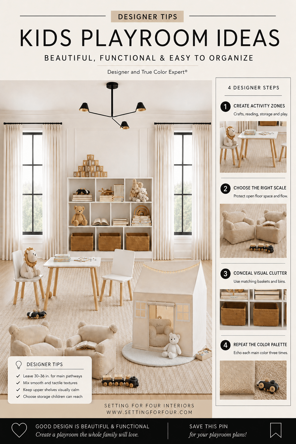 Kids Playroom Ideas: Designer Tips for a Stylish Space
